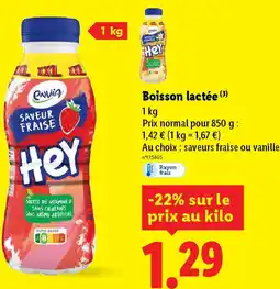 Lidl Boisson lactée offre