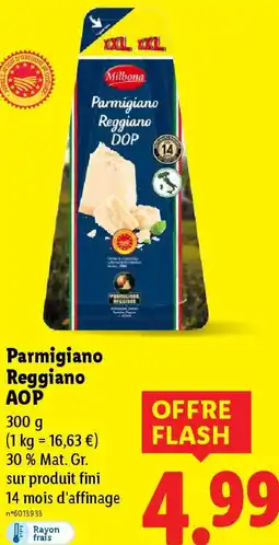 Lidl Parmigiano Reggiano AOP offre