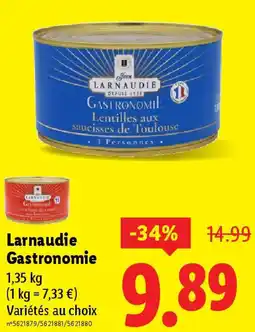 Lidl Larnaudie Gastronomie offre