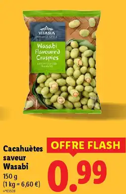 Lidl Cacahuètes saveur Wasabi offre