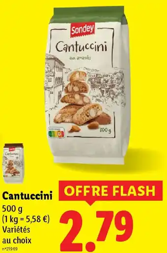 Lidl Cantuccini offre