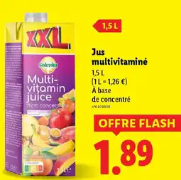 Lidl Jus multivitaminé offre