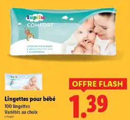 Lidl Lingettes pour bébé offre