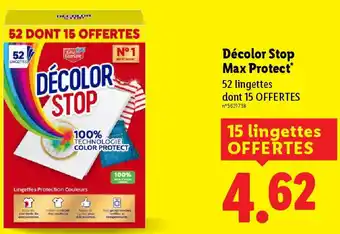 Lidl Décolor Stop Max Protect offre