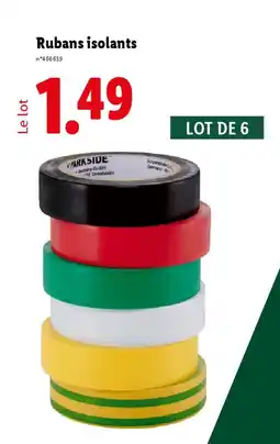 Lidl Rubans isolants offre