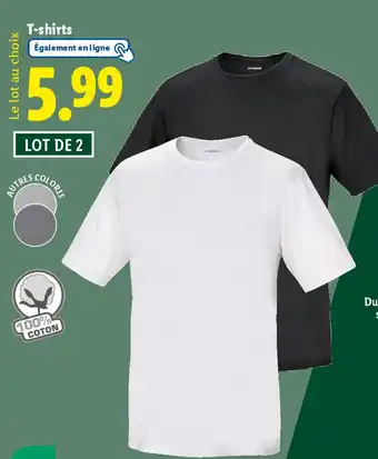 Lidl T-shirts offre