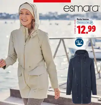 Lidl Esmara Parka femme offre