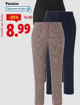 Lidl Pantalon offre