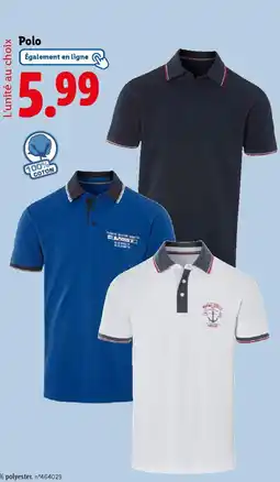 Lidl Polo offre