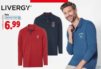 Lidl LIVERGY Polo offre