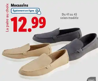 Lidl Mocassins offre