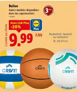 Lidl Ballon offre