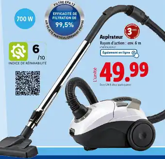 Lidl Aspirateur offre