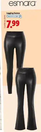 Lidl Esmara Legging femme offre