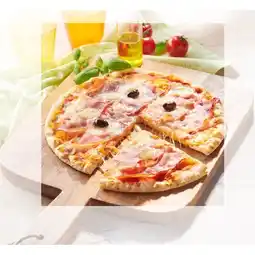 Carrefour Market Pizza jambon speck gorgonzola mozzarella offre