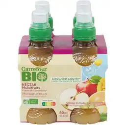 Carrefour CARREFOUR BIO Nectar de fruits Bio offre