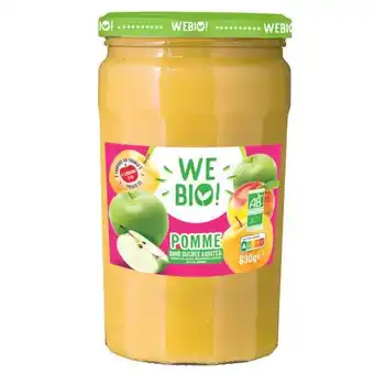 Carrefour WE BIO Purée de fruits Bio offre