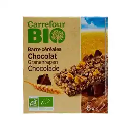 Carrefour CARREFOUR BIO Barres de céréales offre