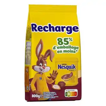 Carrefour NESTLÉ Recharge poudre chocolatée Nesquik offre