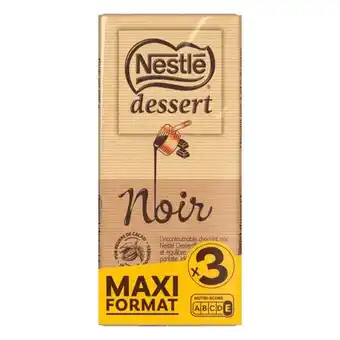 Carrefour NESTLÉ DESSERT Tablettes de chocolat Maxi format offre