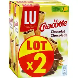 Carrefour LU Cracottes fourrées offre