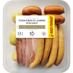 Carrefour Choucroute garnie offre