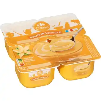 Carrefour CARREFOUR CLASSIC' Crème dessert offre