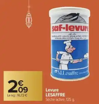 Carrefour LESAFFRE Levure offre