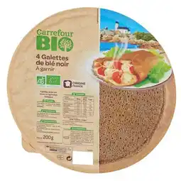 Carrefour CARREFOUR BIO Galettes de blé noir offre