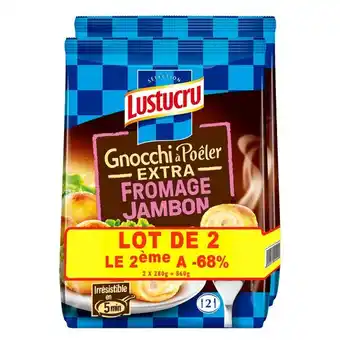 Carrefour LUSTUCRU Gnocchi à poêler offre