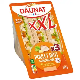 Carrefour DAUNAT Sandwich XXL offre