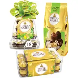 Carrefour FERRERO ROCHER ET COLLECTION SUR TOUS LES CHOCOLATS DE PÂQUES offre