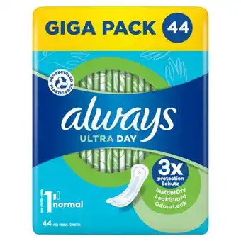 Carrefour ALWAYS Protections Hygiéniques Giga Pack offre