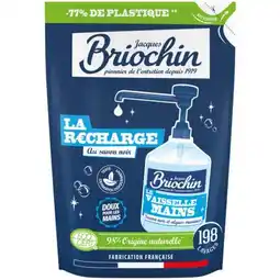 Carrefour JACQUES BRIOCHIN Recharge de liquide vaisselle mains offre