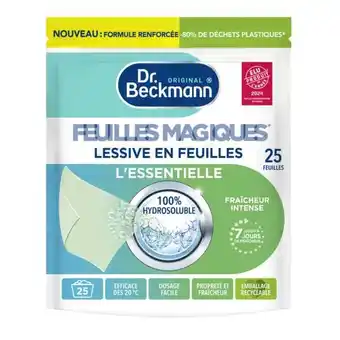 Carrefour DR BECKMANN Lessive en Feuilles offre