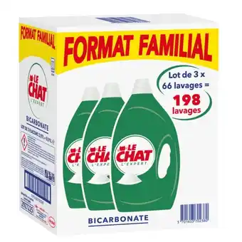 Carrefour LE CHAT Lessive liquide Format familial offre