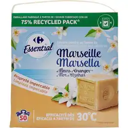 Carrefour CARREFOUR ESSENTIAL Lessive en poudre offre