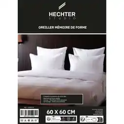 Carrefour DANIEL HECHTER Oreiller Mémoire de forme offre