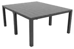 Brico Dépôt Table roma anthracite offre