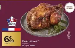 Carrefour Poulet rôti halal offre