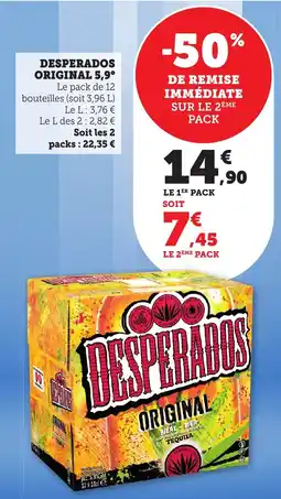 Bi1 Desperados original 5,9° offre