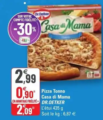 G20 Pizza tonno casa di mama offre