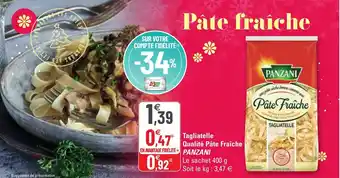 G20 Tagliatelle qualité pâte fraîche PANZANI offre