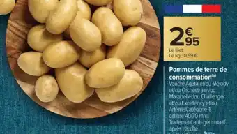 Carrefour Pommes de terre de consommation offre