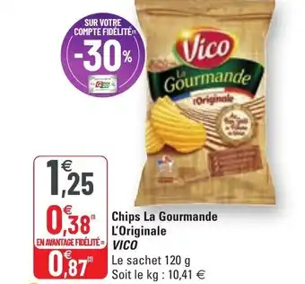 G20 Chips la gourmande l'originale VICO offre