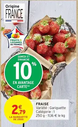 Intermarché Hyper Fraise offre