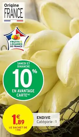 Intermarché Hyper Endive offre