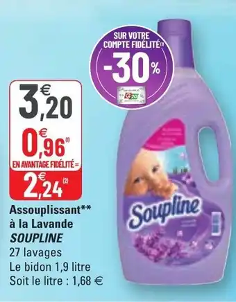 Assouplissant à la lavande SOUPLINE