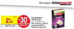 Intermarché Hyper SAINT ELOI Riz basmati offre