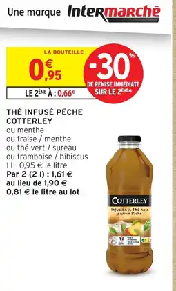 Intermarché Hyper COTTERLEY Thé infusé pêche offre